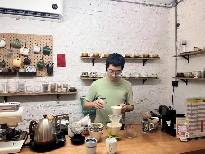 钊：专注咖啡本味让顾客宾至如归不朽情缘app爽贵阳咖啡｜林崇(图4)
