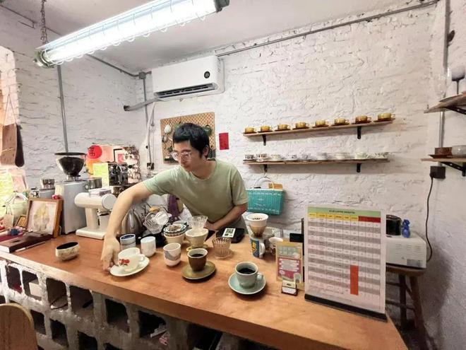钊：专注咖啡本味让顾客宾至如归不朽情缘app爽贵阳咖啡｜林崇(图14)